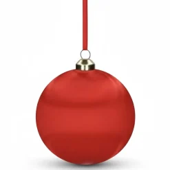 12er Set Weihnachtskugeln rot Chinois D 8 cm
