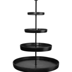Etagere groß 4 Stufig ASA Black iron Höhe 61 cm