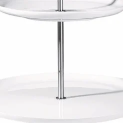 Etagere groß 3 stufig ASA Grande weiß Höhe 47 cm