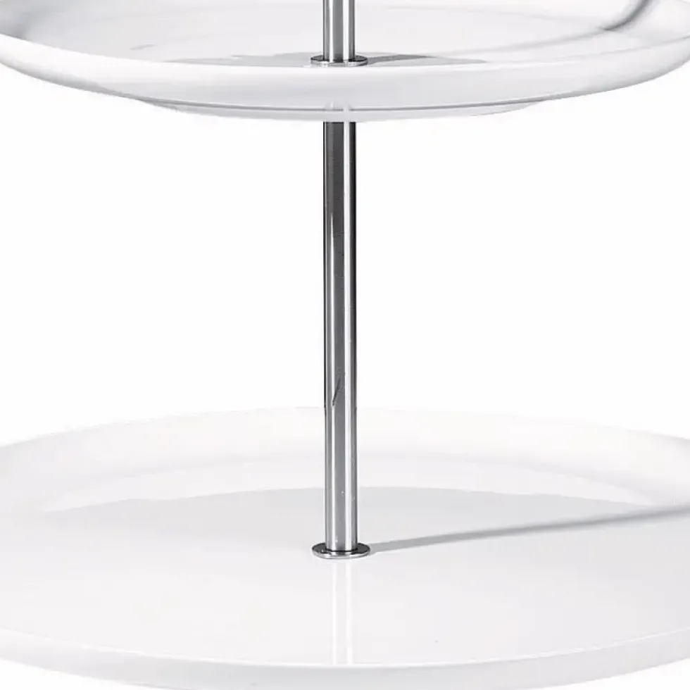 Etagere groß 3 stufig ASA Grande weiß Höhe 47 cm