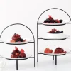 Etagere schwarz für Dessertteller ASA ligne noire
