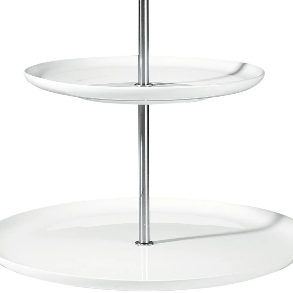 Etagere 3 stufig Keramik weiß ASA H 49 cm