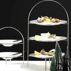 Etagere 3 stufig silber ASA Selection H 49 cm