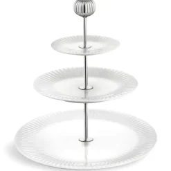 Etagere 3 stufig weiß Kähler HAMMERSHOI H 30 cm
