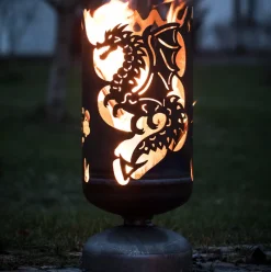 Feuerkorb DRACHEN H 70 cm
