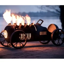 Feuertonne Terrassenofen aus Stahl Oldtimer 120 cm