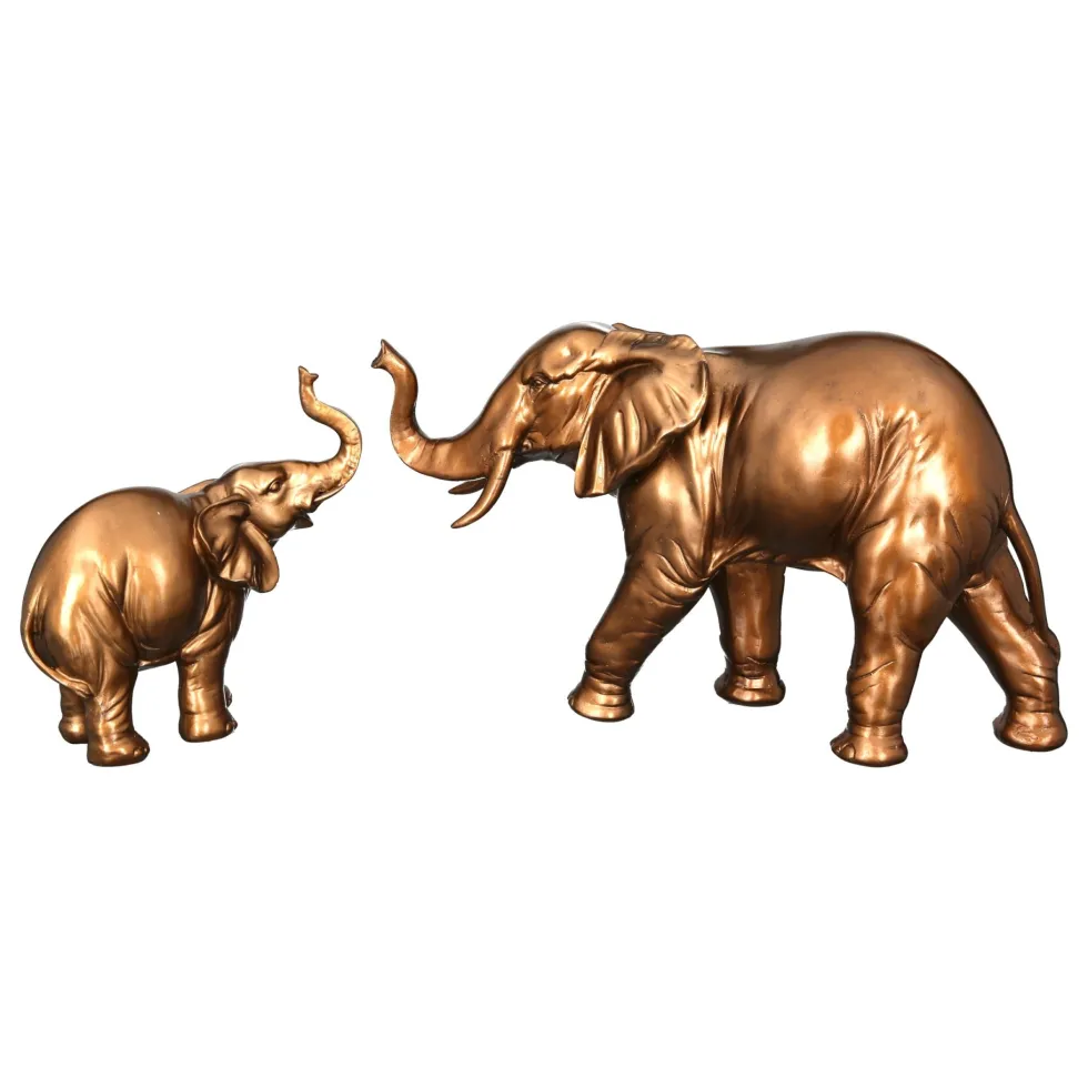 Figur Elefant Jumbo bronzefarben Casablanca
