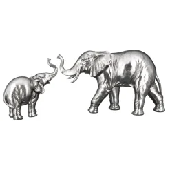 Figur Elefant Jumbo silber Casablanca