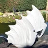 Figur Fisch weiß Casablanca
