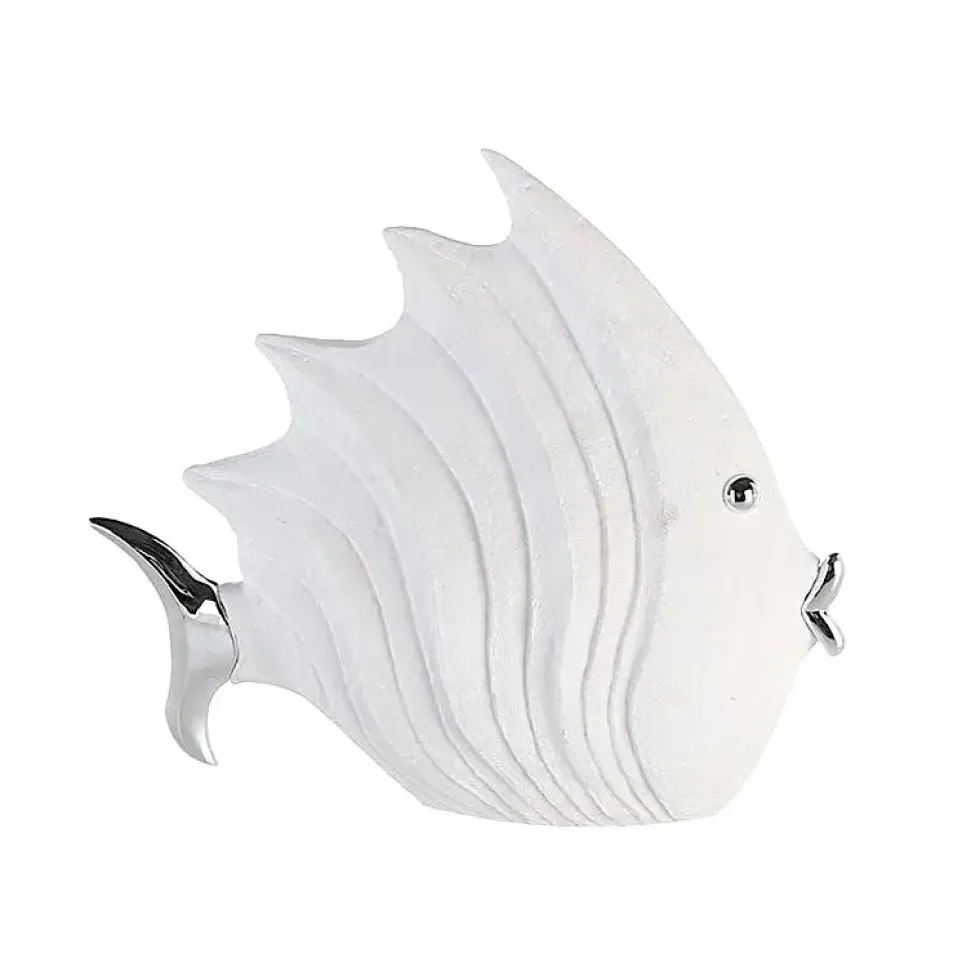 Figur Fisch weiß Casablanca