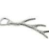 Flaschenöffner GEWEIH Edzard versilbert Länge 15 cm