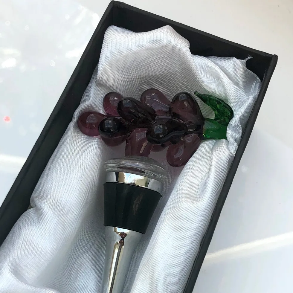 Flaschenverschluss TRAUBEN Glas Edzard
