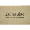 Fußmatte Kokosmatte außen Zuhause beige Gift Company