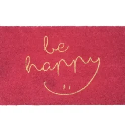Fußmatte Kokosmatte Be Happy GiftCompany 75×45 cm