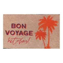 Fußmatte Kokosmatte Bon Voyage GiftCompany 75×45 cm