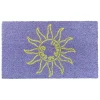 Fußmatte Kokosmatte Club de Soleil lila GiftCompany 45×75 cm