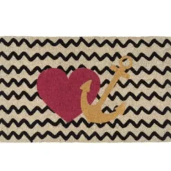 Fußmatte Kokosmatte Herzanker GiftCompany 75×45 cm