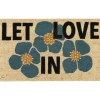 Fußmatte Kokosmatte Let Love in beige GiftCompany 45×75 cm