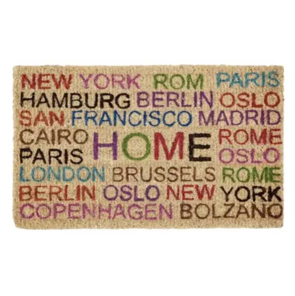 Fußmatte Kokosmatte Metropolis GiftCompany 75×45 cm