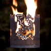 Gartenfackel Drache Höhe 17 cm – ohne Stiel