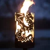 Gartenfackel Drache Höhe 30 cm – ohne Stiel