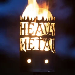 Gartenfackel Heavy Metal Höhe 30 cm – ohne Stiel