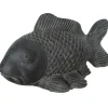 Gartenfigur groß Koi-Karpfen KOHAKU Breite 75 cm