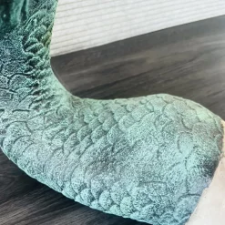 Gartenfigur Meerjungfrau liegend Länge 43 cm