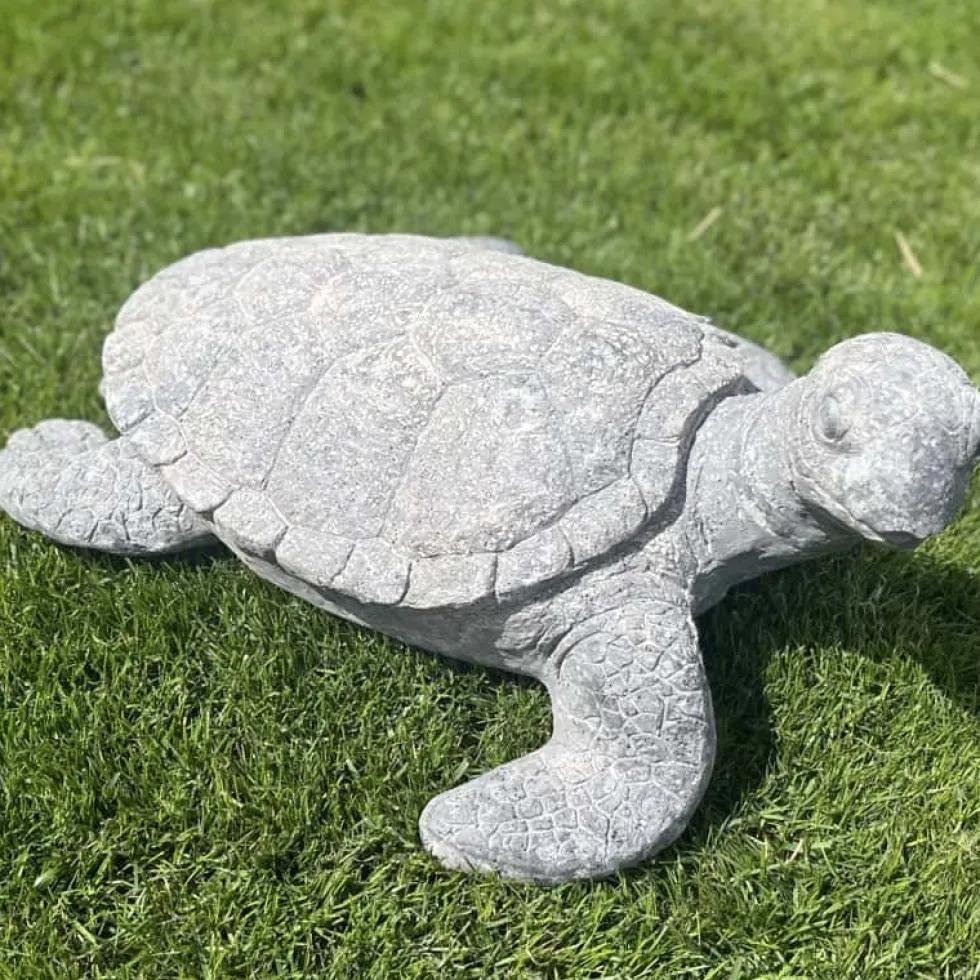 Gartenfigur Schildkröte TURTLE Casablanca Länge 58 cm