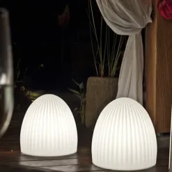 Gartenleuchte Shining Cage Solar- und Netzbetrieb