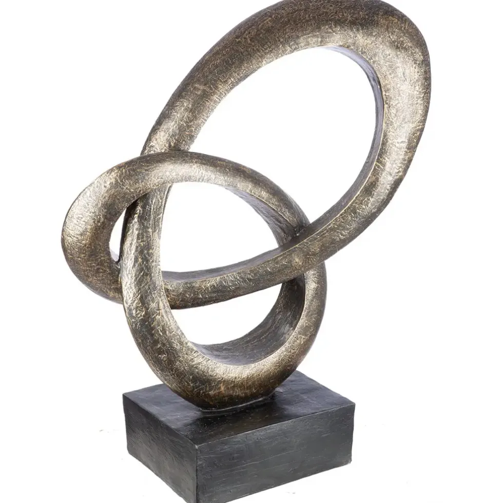 Gartenskulptur Sphere bronze Höhe 69 cm
