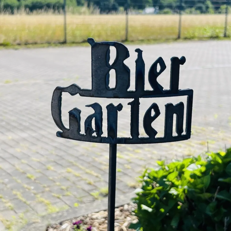 Gartenstecker Biergarten Höhe 109 cm