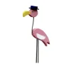 Gartenstecker Flamingo INGO Vogelvilla Höhe 60 cm