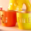 GiftCompany Windlicht Madras Smile gelb