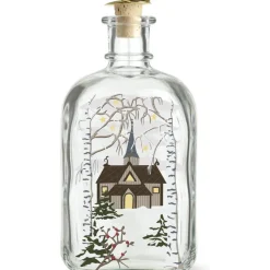Glasflasche Weihnachten Motiv Kirche HOLMEGAARD CHRISTMAS 73 cl