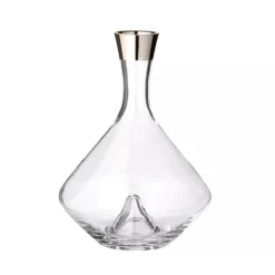 Glaskaraffe mit Platinrand FREDERICK Edzard 2,1 l