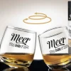 Glas Wackelglas 2er-Set Meer Bitte 200 ml