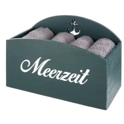 Gästehandtuchhalter petrol Meerzeit Breite 17 cm