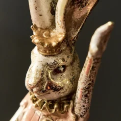 Hasenfigur Osterdeko modern Kleine Tänzerin Werner Voß Höhe 35 cm