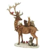 Hirsch Deko Werner Voß Weihnachtsdeko Waldtiere Höhe 43 cm