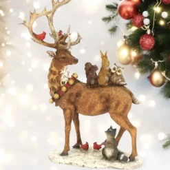 Hirsch Deko Werner Voß Weihnachtsdeko Waldtiere Höhe 43 cm