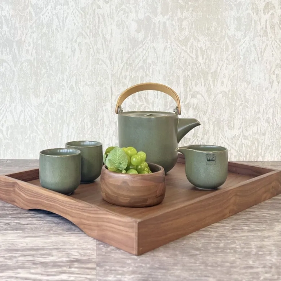Holztablett Giano Walnuss Kaheku 45×35 cm
