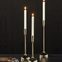 Kaheku Kerzenständer gold für Stabkerzen Lacona