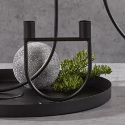 Kaheku Kerzenständer schwarz Holm