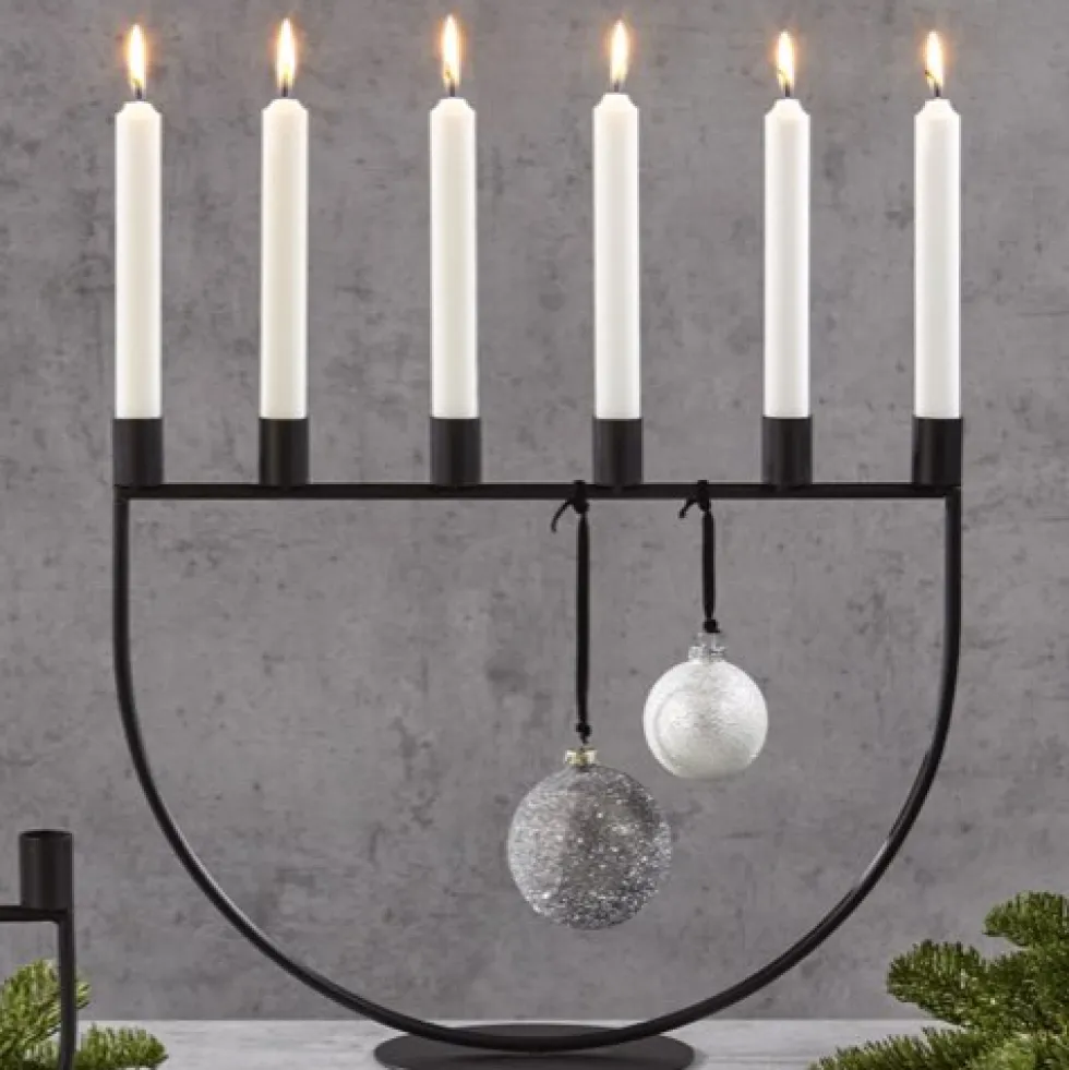 Kaheku Kerzenständer schwarz Holm
