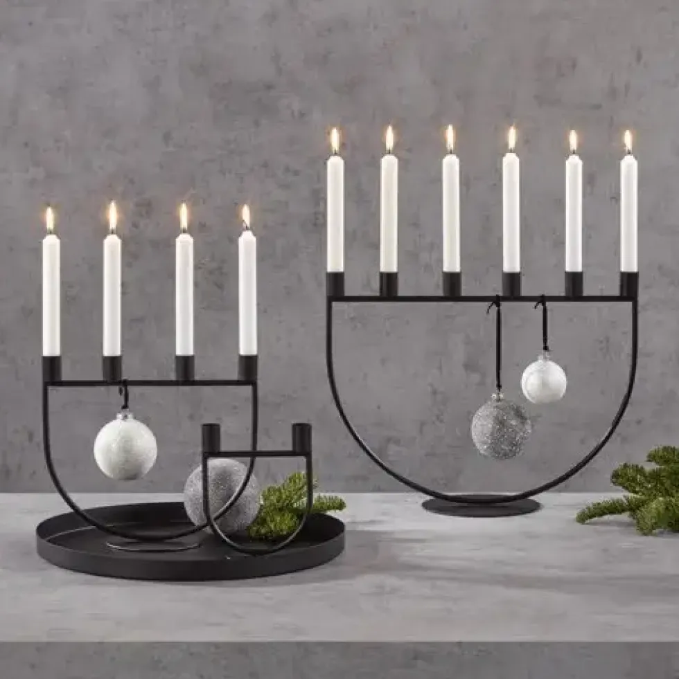 Kaheku Kerzenständer schwarz Holm