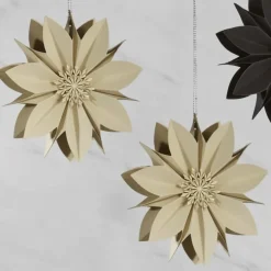 Kaheku Papierstern Faltstern Alea Khaki