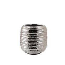 Kaheku Vase Keramik silber Medan