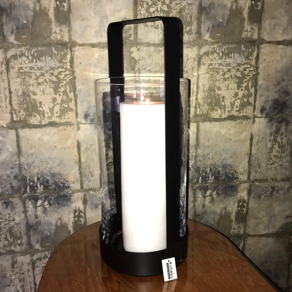 Kaheku Windlicht Glas Laterne Hova Höhe 45 cm