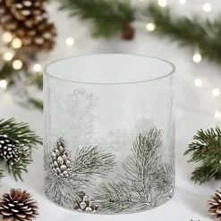 Kaheku Windlicht Glas Torla Zapfen